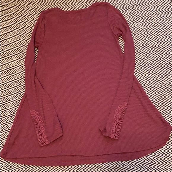 Mudd Purple embroidered sleeves - Picture 3 of 3